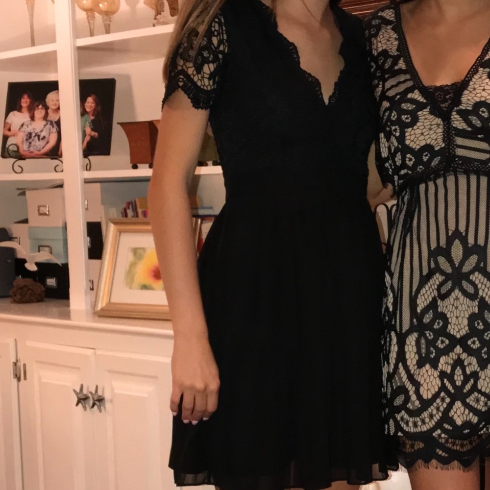 Lulus Angel in Disguise Dress in black